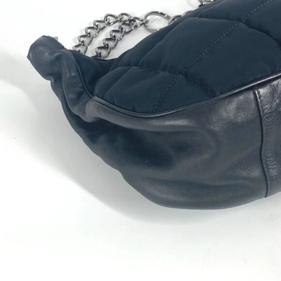 CHANEL CC CC Mark chocolate bar Bag Chain Shoulder Bag Black/SilverHardware - Picture 12 of 16